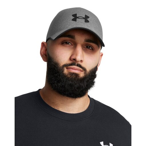 UNDER ARMOUR Czapka z daszkiem uniseks Under Armour StealthForm Uncrushable  szara Szary