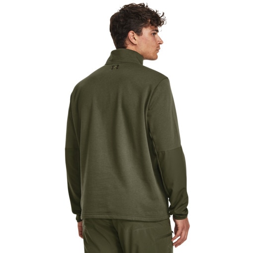 Męska bluza taktyczna Under Armour Tac Rival Job Fleece - khaki