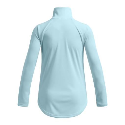 Dziewczęca bluza treningowa nierozpinana bez kaptura Under Armour Tech Graphic 1/2 Zip - niebieska