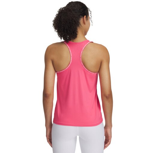 Damski top treningowy Under Armour Tech Knockout Tank - różowy