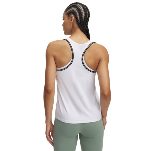 Damski top treningowy Under Armour Tech Knockout Tank - biały