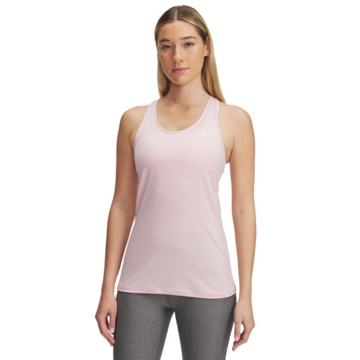 UNDER ARMOUR Damski top treningowy Under Armour Tech Mesh Racer Tank  różowy Różowy