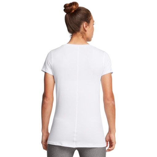 Damska koszulka treningowa Under Armour Tech Mesh SS - biała