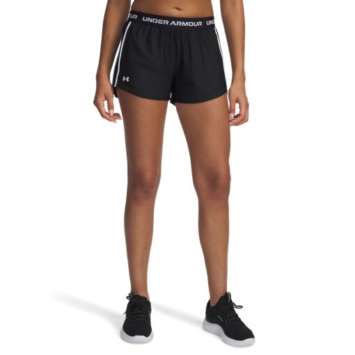 Damskie spodenki treningowe Under Armour Tech Play Up Shorts - czarne
