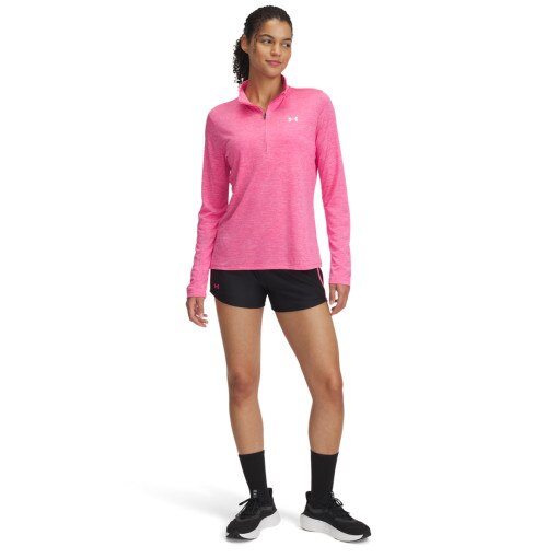 UNDER ARMOUR Damskie spodnie treningowe Under Armour Tech Play Up Shorts  czarne 003