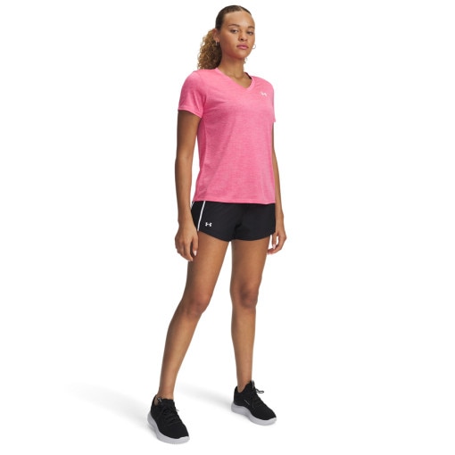 UNDER ARMOUR Damskie spodenki treningowe Under Armour Tech Play Up Shorts  czarne Czarny