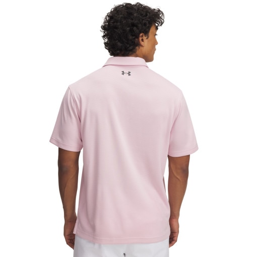 Męska koszulka polo Under Armour Tech Polo - różowa