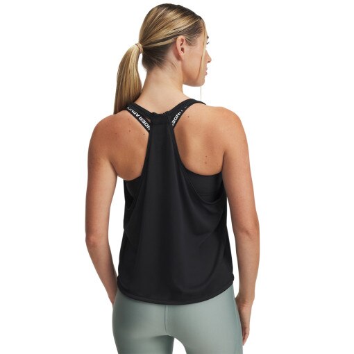 Damski top treningowy Under Armour Tech Swing Tank - czarny