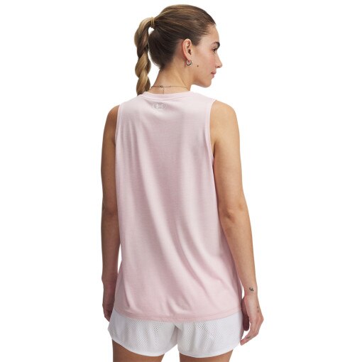 Damski top treningowy Under Armour Tech Tank Twist - różowy