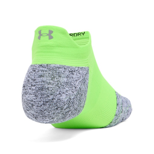 Skarpetki do biegania uniseks Under Armour UA AD Run Cushion 1pk NS Tab - zielone