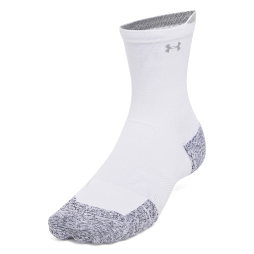 Skarpetki do biegania uniseks (3-pack) Under Armour UA AD Run Cushion 3pk Crew - białe
