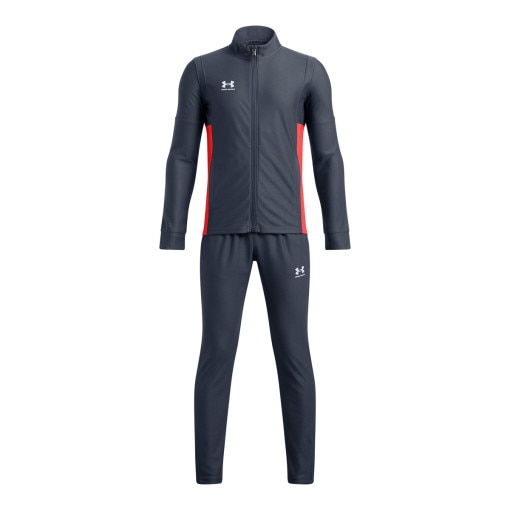 UNDER ARMOUR Chłopięcy dres komplet treningowy Under Armour UA B's Challenger Tracksuit  szary Szary