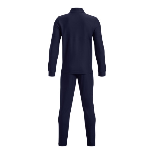 Chłopięcy dres komplet treningowy Under Armour UA B's Challenger Tracksuit - granatowy