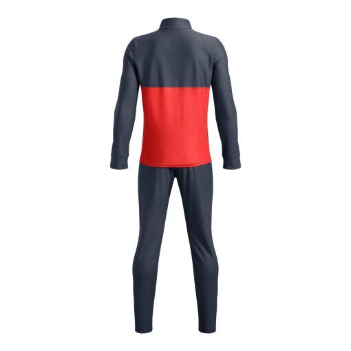 Chłopięcy dres komplet treningowy Under Armour UA B's Challenger Tracksuit - szary