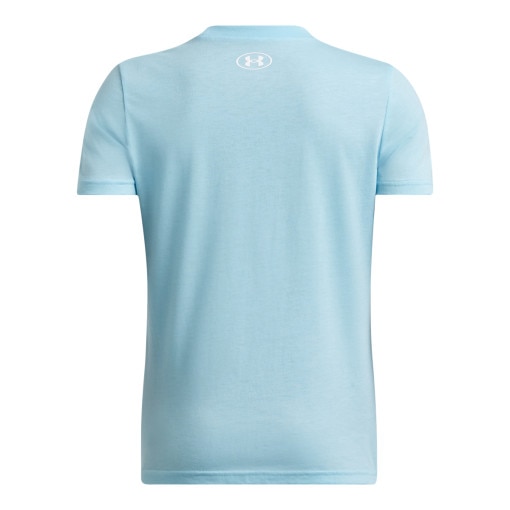 Chłopięcy t-shirt basic Under Armour UA B Sportstyle Lc SS - niebieski