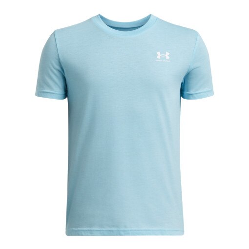 UNDER ARMOUR Chłopięcy tshirt basic Under Armour UA B Sportstyle Lc SS  niebieski Niebieski
