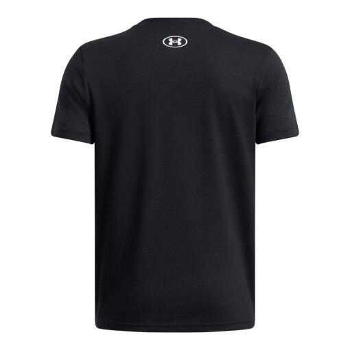 Chłopięcy t-shirt basic Under Armour UA B Sportstyle Lc SS - czarny