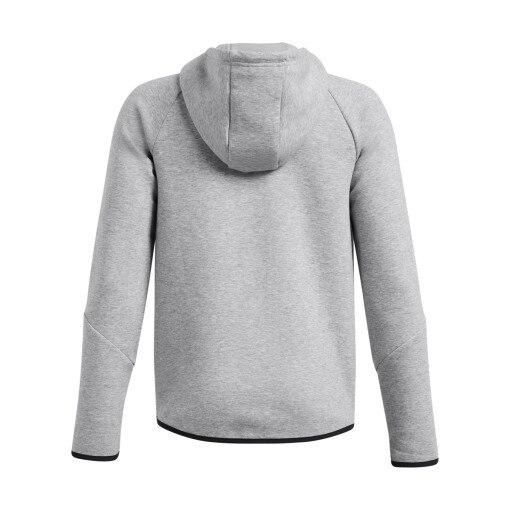 Chłopięca bluza dresowa rozpinana z kapturem Under Armour UA B Unstoppable Flc FZ - szara