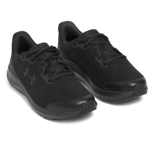 Chłopięce buty do biegania Under Armour UA BGS Pursuit 4 - czarne