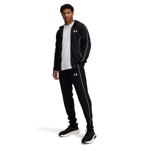 UNDER ARMOUR Męskie dres komplet treningowy Under Armour UA EMEA Tracksuit Novelty czarny Czarny