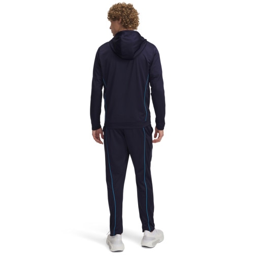 Męskie dres komplet treningowy Under Armour UA EMEA Tracksuit Novelty - granatowy