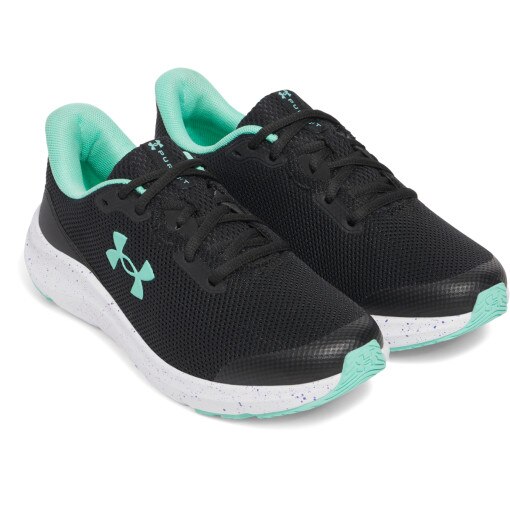 Dziewczęce buty do biegania Under Armour UA GGS Pursuit 4 - czarne