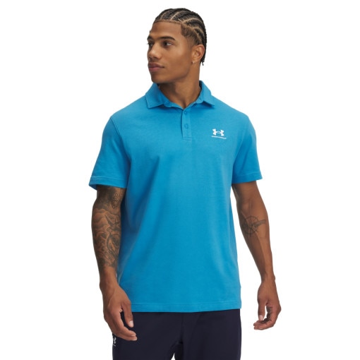 UNDER ARMOUR Męska koszulka polo Under Armour UA Icon Polo  niebieska Niebieski