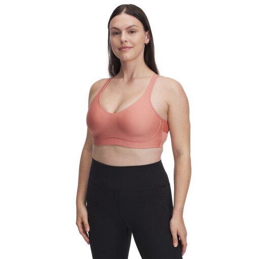 UNDER ARMOUR Biustonosz treningowy Under Armour UA Infinity Low 2.0 Bra różowy Różowy