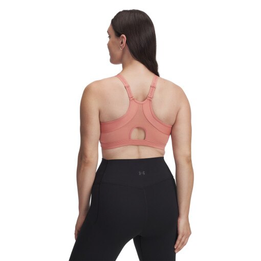 Biustonosz treningowy Under Armour UA Infinity Low 2.0 Bra - różowy