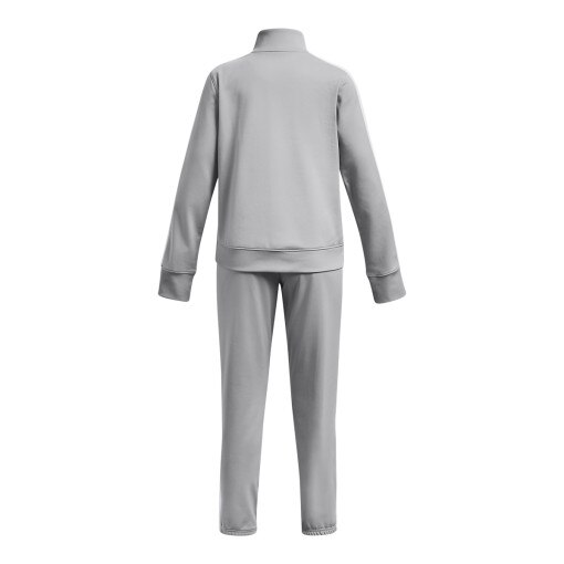Dziewczęcy dres komplet treningowy Under Armour EM Knit Track Suit - szary