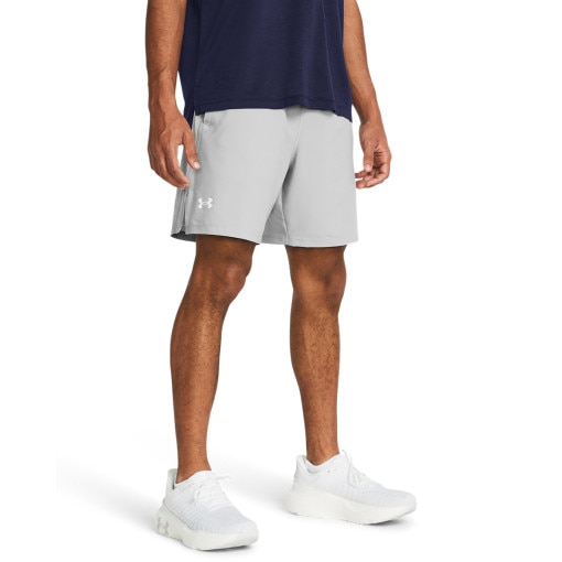 Męskie spodenki do biegania Under Armour UA Launch 7'' Unlined Shorts - szare
