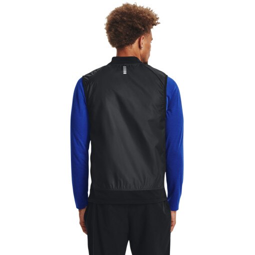 Męski bezrękawnik do biegania Under Armour UA Launch Insulated Vest - czarna