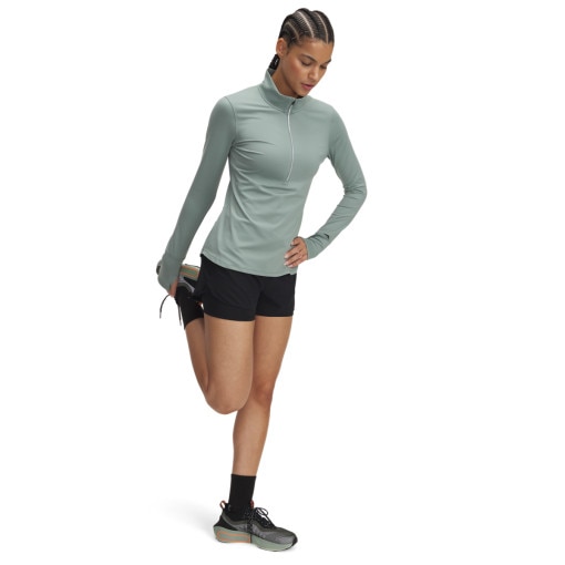 UNDER ARMOUR Damskie spodenki do biegania Under Armour UA Launch Pro 3" 2in1 Shorts  czarne Czarny