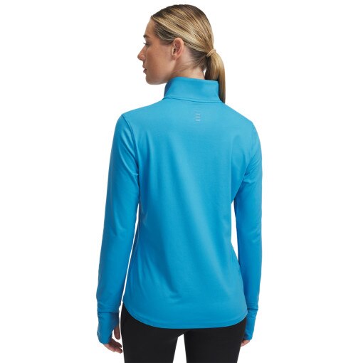 Damska bluza do biegania nierozpinana bez kaptura Under Armour UA Launch Pro Half Zip - niebieska
