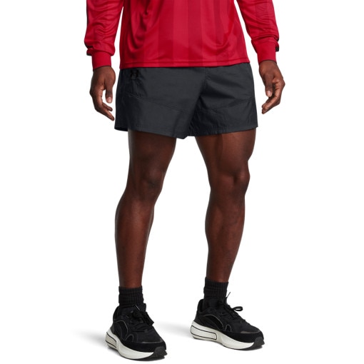 Męskie spodenki treningowe Under Armour UA M's 96 Terrace Wvn Shorts - czarne