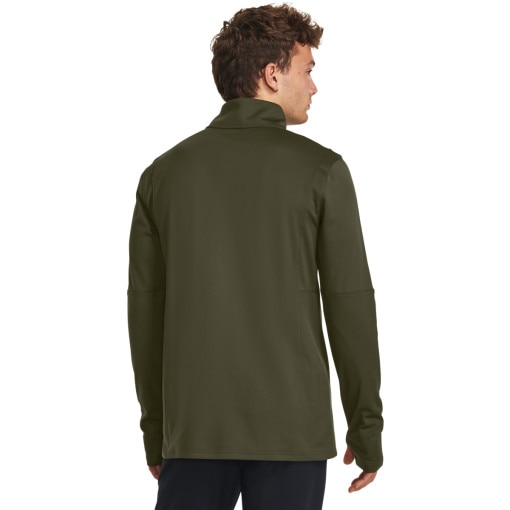 Męski longsleeve treningowy Under Armour UA M's Challenger Midlayer - oliwkowy/khaki