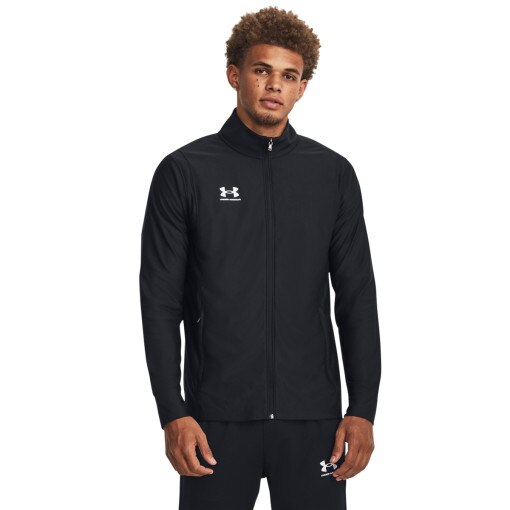 UNDER ARMOUR Męska bluza treningowa rozpinana Under Armour UA Challenger  czarna Czarny