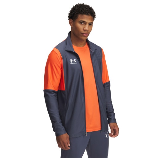 UNDER ARMOUR Męska bluza treningowa rozpinana Under Armour UA Challenger  szara Szary