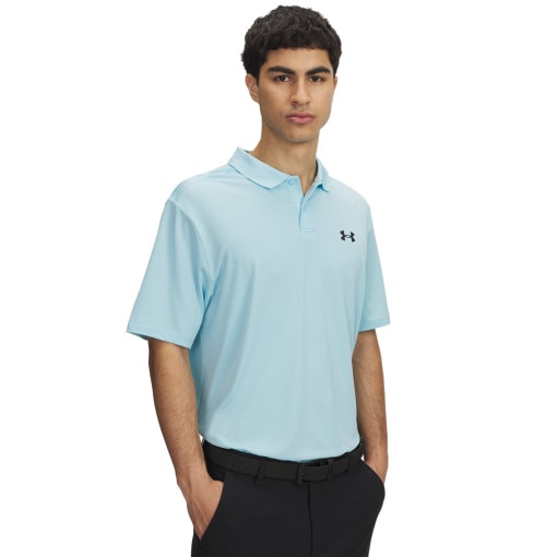 UNDER ARMOUR Męska koszulka polo Under Armour UA Matchplay Polo  niebieska Niebieski