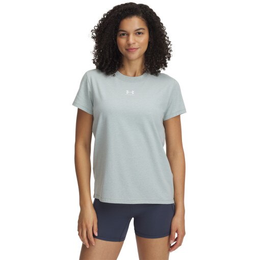 UNDER ARMOUR Damski tshirt z nadrukiem Under Armour Campus Core Ss  szary Szary