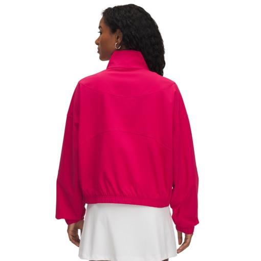 Damska kurtka treningowa Under Armour UA Rival Woven Jacket - różowa