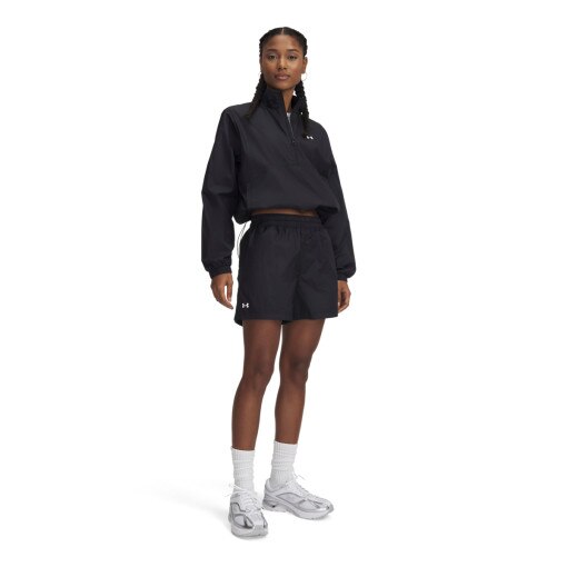 UNDER ARMOUR Damskie spodenki treningowe Under Armour UA Rival Woven Short  czarne Czarny