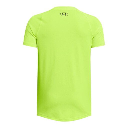 Chłopięca koszulka treningowa Under Armour UA Tech 2.0 SS - żółtym
