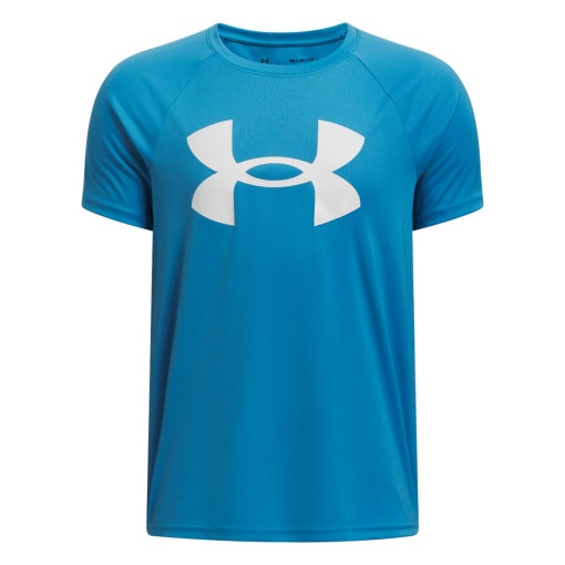 UNDER ARMOUR Chłopięca koszulka treningowa Under Armour UA Tech Big Logo SS  niebieska Niebieski
