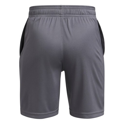 Chłopięce spodenki treningowe Under Armour UA Tech Logo Shorts - szare 
