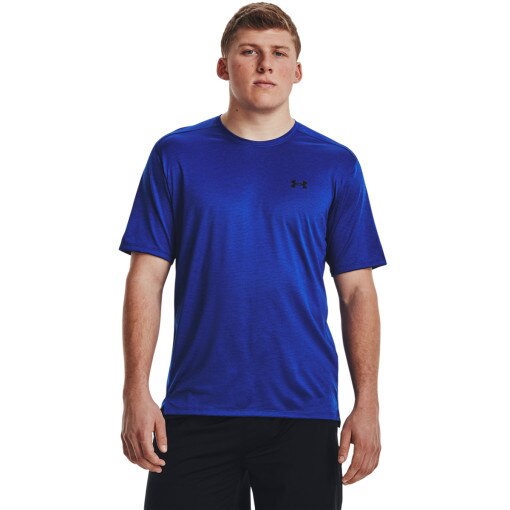 UNDER ARMOUR Męska koszulka treningowa Under Armour UA Tech Vent SS  niebieska Niebieski