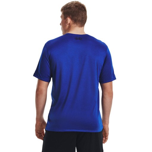 Męska koszulka treningowa Under Armour UA Tech Vent SS - niebieska
