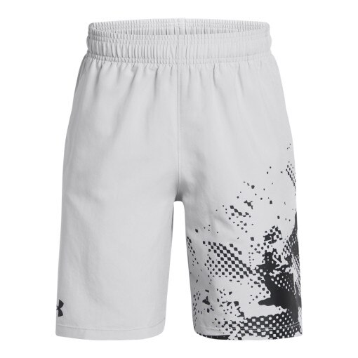 UNDER ARMOUR Chłopięce spodenki treningowe Under Armour UA Tech Woven Graphic Short  białe Biały