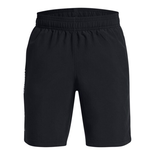 UNDER ARMOUR Chłopięce spodenki treningowe Under Armour UA Tech Woven Wordmark Short  czarne Czarny