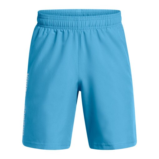 UNDER ARMOUR Chłopięce spodenki treningowe Under Armour UA Tech Woven Wordmark Short  granatowe Niebieski